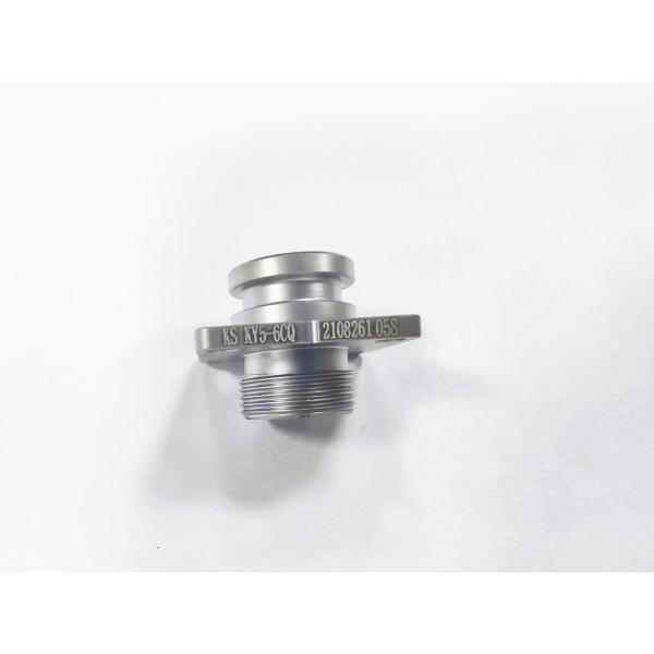 45 Steel Hermetic Feedthrough Connectors Mounting Screw Electroless Nickel
