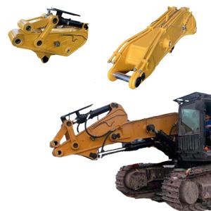 Buy cheap High strength Excavator tunnel boom short boom excavator long reach arm for excavator for cat hitachi komatsu zoomlion from wholesalers