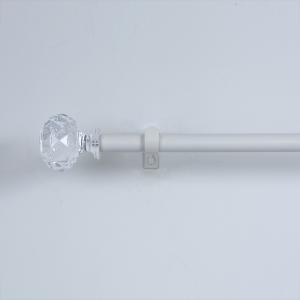 Buy cheap Custom Transparent Acrylic Curtain Rod Finials Single Bracket from wholesalers