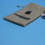 Biodegradable Pp String Cocoa Beans Jute Drawstring Bags