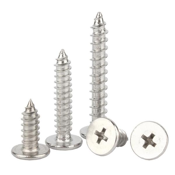 Buy cheap Durable Self Tapping Phillips Screw Corrosion Resistant Self Tapping Metal Screws Flat Head from wholesalers
