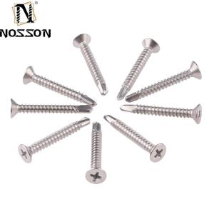 Buy cheap ST4.2 ST4.8 ST5.5 ST6.3 Metric JIS Standard Self Drilling Screw With Ribs/Nibs Under Head and Performance Stainless Steel from wholesalers