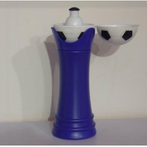 Buy cheap soccer style water bottles with push-pull lid from wholesalers