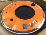Buy cheap Anions solar car air purifier shell with negative ion HDJHQ3-3 orange color from wholesalers