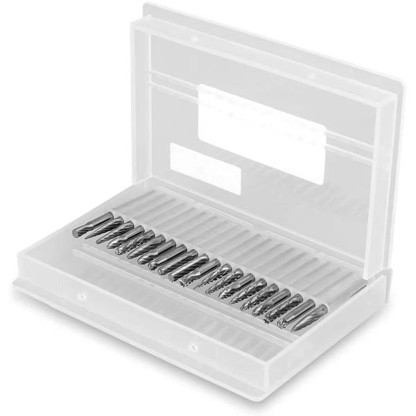 Buy cheap 20PC Double Cut Carbide Burr Set - 0.118" (3mm) Shank, Rotary Tool Cutting Burrs from wholesalers