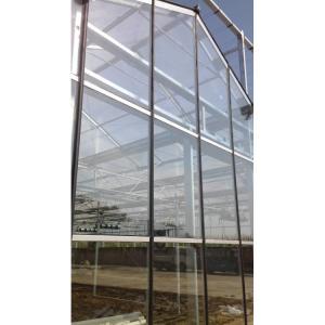 China Agriculture Multi-Span Glass Greenhouse Hydroponic Greenhouse White on sale
