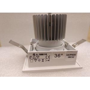 Buy cheap Square 7W 2700K LED Recessed Ceiling Downlight With Tiltable 25deg from wholesalers