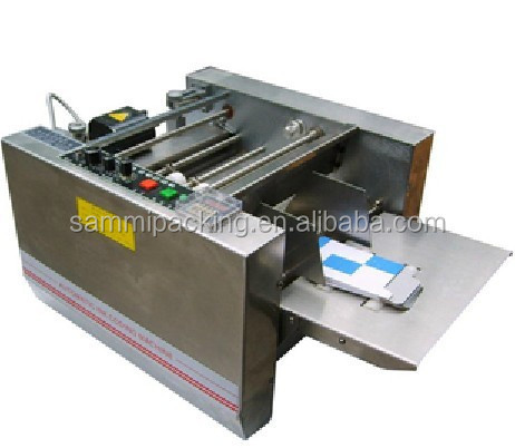 Buy cheap Automatic Small Box Embossing Batch Coding Expiry Date Stamping Printing Batch Coding Machine from wholesalers