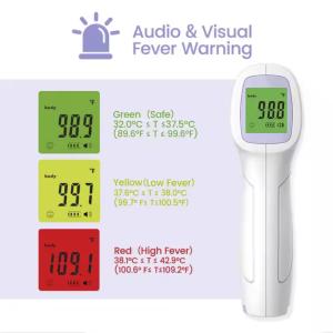 Body Or Object Surface Medical Forehead Thermometer Non Contact With Auto Shut
