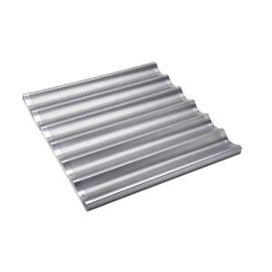 Buy cheap 6 slotted aluminum french bread baking pan baguette baking tray from wholesalers