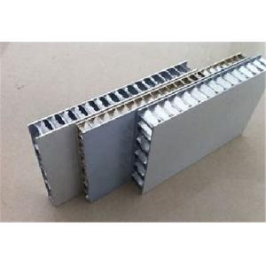 light 15mm Thick Alu Honeycomb Panels / ISO14001 Honeycomb Cladding Panel