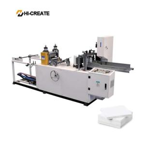 Buy cheap 1/8 Folding 380V 50HZ 3.6KW Tissue Manufacturing Machine from wholesalers