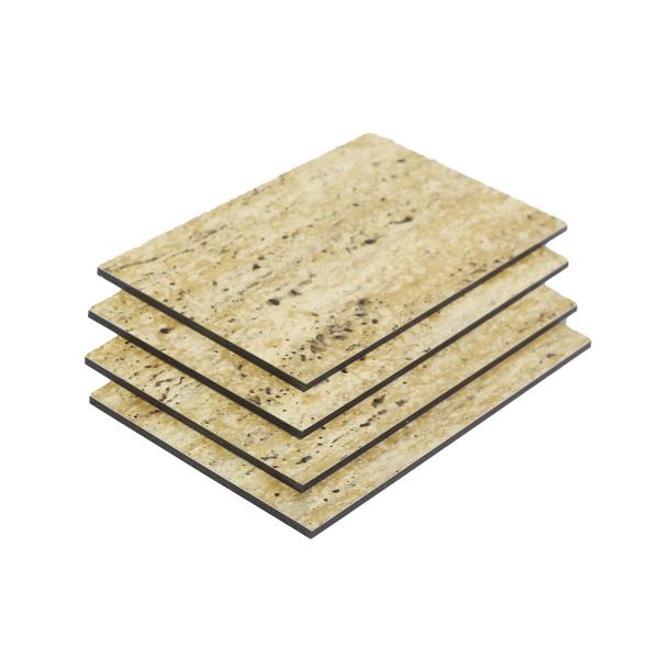 Buy cheap Durable Marble Aluminium Composite Panel with Impact Resistance Yes from wholesalers