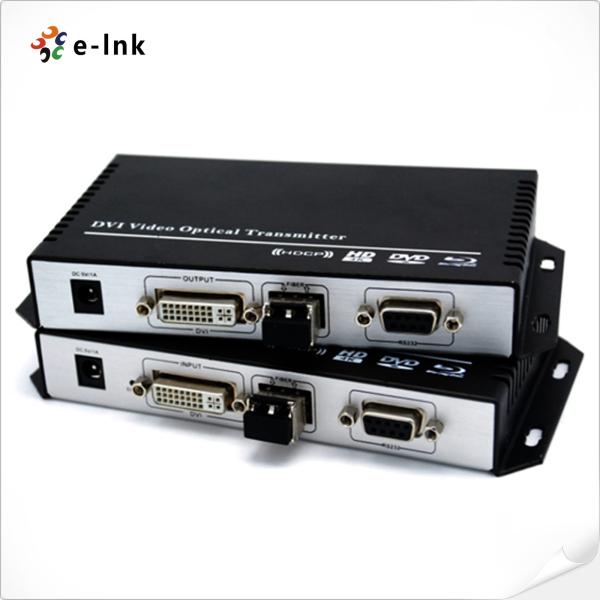 Buy cheap Full Digital 10Gbps DVI Optical Fiber Transceiver No Compression from wholesalers