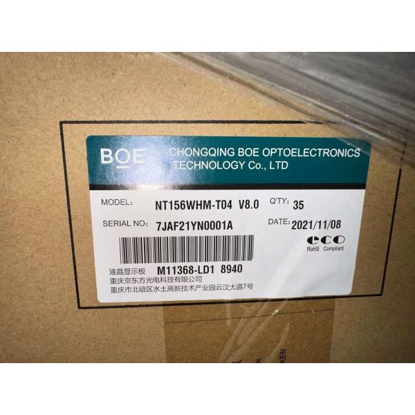 China BOE NT156WHM-T04 15.6 Laptop LCD Screen with 1366x768 Pixels and 250ccd/m2 Brightness on sale China BOE NT156WHM-T04 15.6 Laptop LCD Screen with 1366x768 Pixels and 250ccd/m2 Brightness on sale