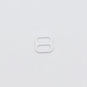 Buy cheap White 9mm 8 Shape Metal Bra Strap Rings Good Hardness from wholesalers