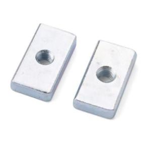Buy cheap Galvanized Steel Square Rack Nut High Strength For Aluminum Extrusion Profile from wholesalers
