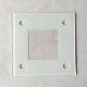 Glass Straight Edging Machine Perfectly Tempered Control Panel Laser Drilling