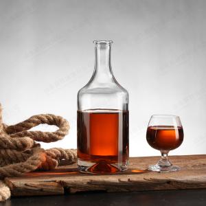 Buy cheap Glass Wine Bottle 750ml for Customized Logo Spirit Vodka Whiskey Rum Gin Various Sizes from wholesalers