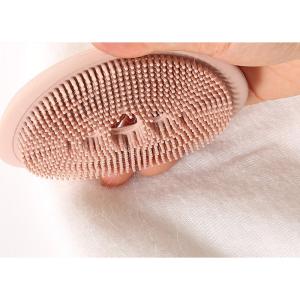 Silicone Soap Dish Brush With Drain, Soap Holder Soap Box Shower Dish Soft