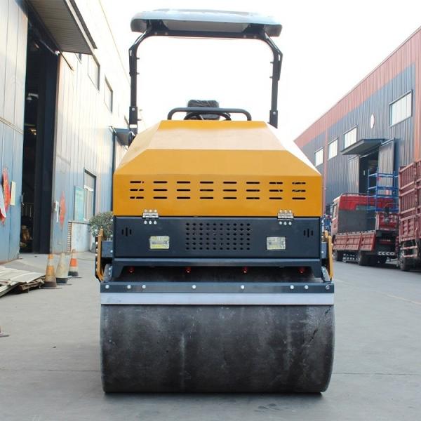 Quality Travel Speed 0-8km/h Drum Single Drum Roller EPA Engine Walk-behind 0.5ton 1 ton 3 ton 5 ton Road Roller for sale