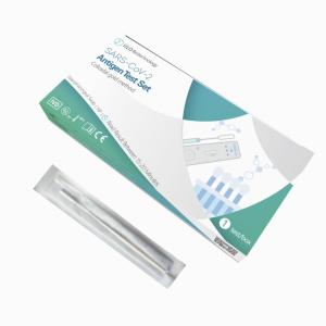 Plastic SARS-CoV-2 Antigen Detection Kit Antigen Test Set Nasopharyngeal Swab 1