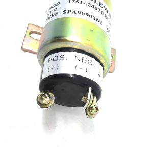 Buy cheap S6K Excavator Electrical Parts , 24v Diesel Engine Stop Solenoid 1751-2467 from wholesalers