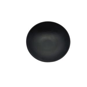 Buy cheap 7'' Home Melamine Soup Bowl Dinnerware Matte Black Deep Round from wholesalers