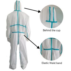 Buy cheap Vastprotect CE Type5 6 Waterproof Anti-Static Coveralls with Strip Customized Request from wholesalers