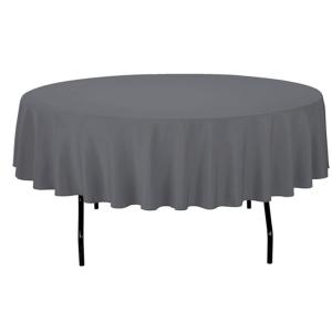 Buy cheap Plain Color Custom Printing Round Plastic Disposable Tablecloths For Event from wholesalers