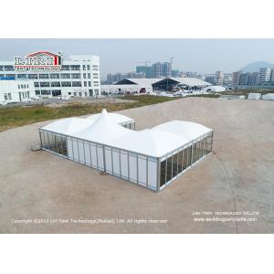 Buy cheap Aluminium Alloy Modular Dome Tents With Glass Windows Doors from wholesalers