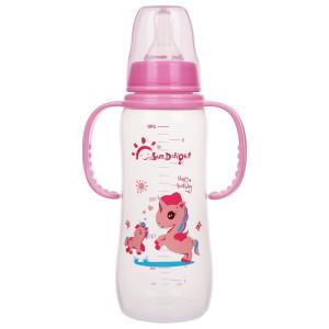 Buy cheap 8oz 240ml Newborn Baby Feeding Bottle With Two Handle from wholesalers