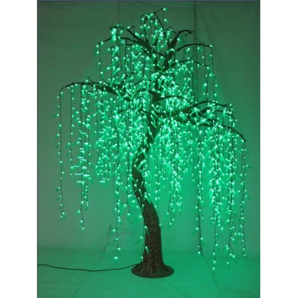 Buy cheap 2015 outdoor lighting artificial trees decorating christmas LED willow tree light from wholesalers