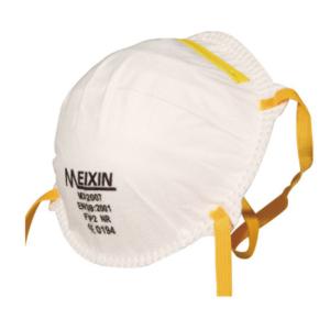 Buy cheap CE FFP2 Dust Face Mask With Latex Free Elastic Strap 3 Layer For Superior product