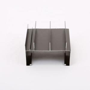 Buy cheap Anodized Custom Aluminum Extrusions , Black 6063 Extruded Aluminum T Slot from wholesalers