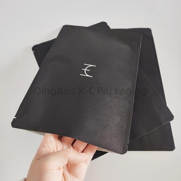Quality Custom Metallized Heat Seal Kraft Paper Bag With Easy Filling For Shopping for sale