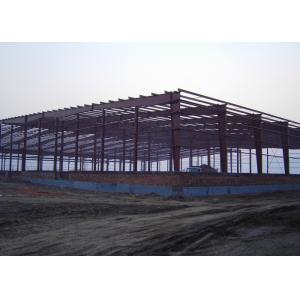 Buy cheap Gable Frame Steel Structure Construction 60 X 40 X 8 M For Warehouse Frame from wholesalers