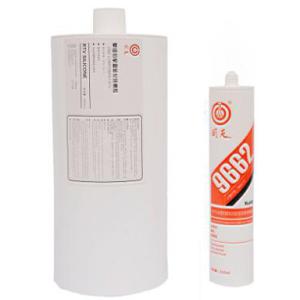 9662 One-Component RTV Silicone Rubber (Semitranslucent Paste): Dealcoholized,