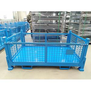 Buy cheap Customized Collapsible Pallet Cages With Padlock Locking System from wholesalers