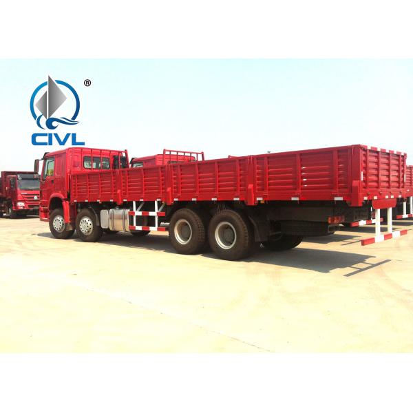 Quality Flatbed Sinotruk General 40 Tons 8x4 Heavy Cargo Trucks for sale