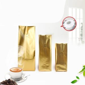 Buy cheap Sealed Aluminum Vented 908g Coffee Packaging Pouch from wholesalers