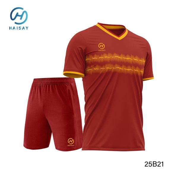 Buy cheap Men’s Soccer Jersey – Moisture-Wicking, Breathable Polyester, Lightweight, Available in Red/Blue/Black from wholesalers