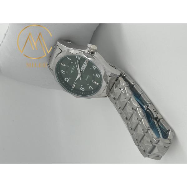 100 Meters Watch Stainless Steel Strap Watch With Quartz Movement