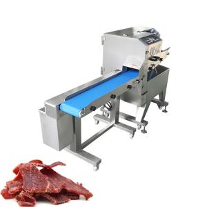 Buy cheap Industrial Beef Jerky Meat Slicers With Conveyor Belt Outlet from wholesalers