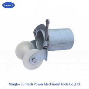 Buy cheap 200mm Conduit Laying Guide Cable Pulleys And Rollers from wholesalers