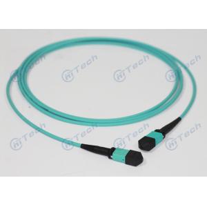 Singlemode MTP Patch Cord 10G 40G MPO Fiber Jumper Durable ROHS Certificated