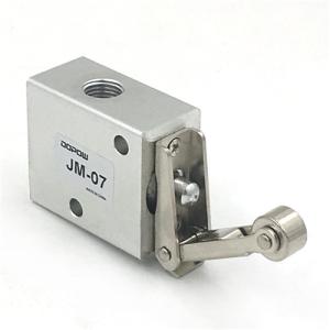 Buy cheap White JM-07 Roller Pneumatic Air Valve Reduce Noise / Pollution from wholesalers