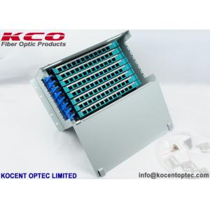 Buy cheap 96 Core 19'' Standard Rack Mount Fiber Optic Terminal Box with 48 Fibers Capacity from wholesalers