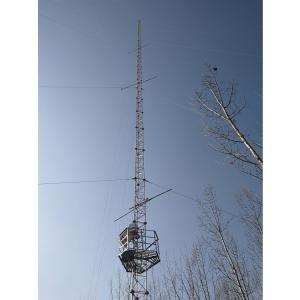 Buy cheap Antenna Telecommunication 80m Guyed Wire Tower from wholesalers