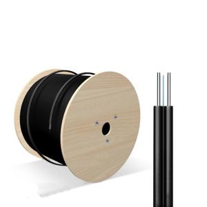 Buy cheap A2 Flat Fiber Optic Indoor FTTH Drop Cable G652D G657a1 1-12 Core from wholesalers